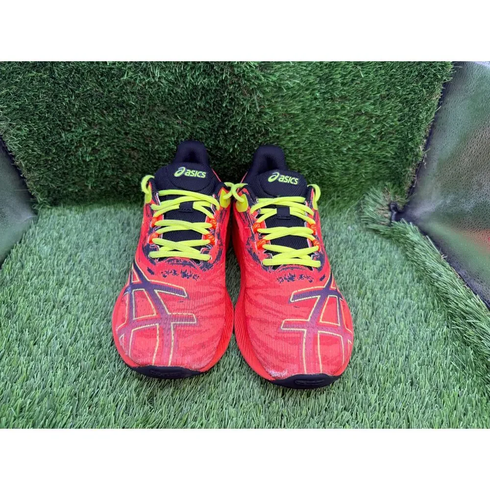 Asics Gel-Noosa Tri 15 1014A311 Athletic Sneaker Mens 7 Red Mesh Running Jogging